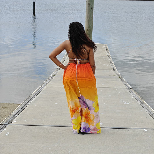 FLORA BACKLESS DRESS