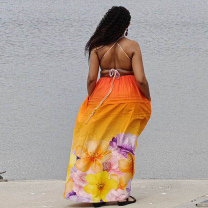 FLORA BACKLESS DRESS